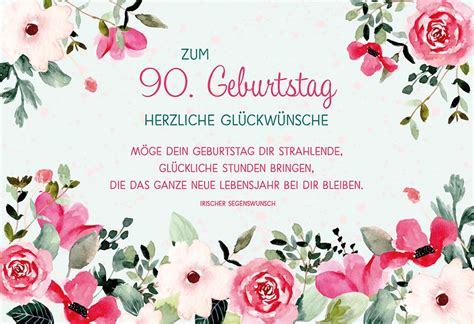 glückwünsche zum 90 geburtstag oma